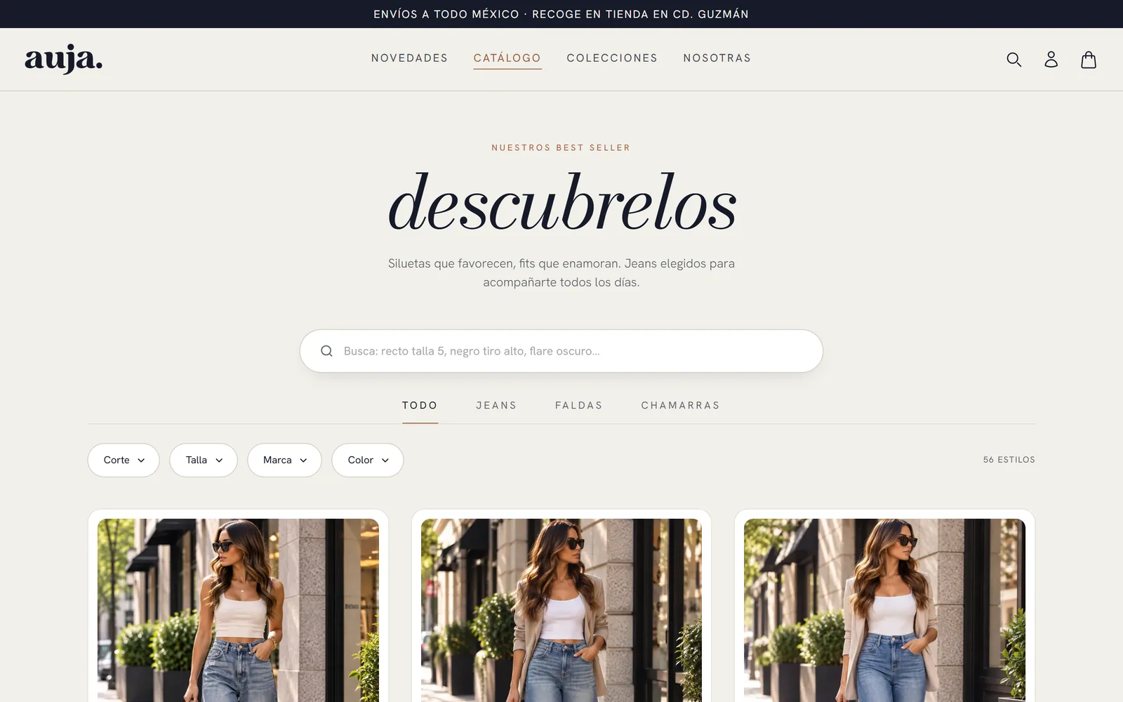 Auja Jeans: Catálogo